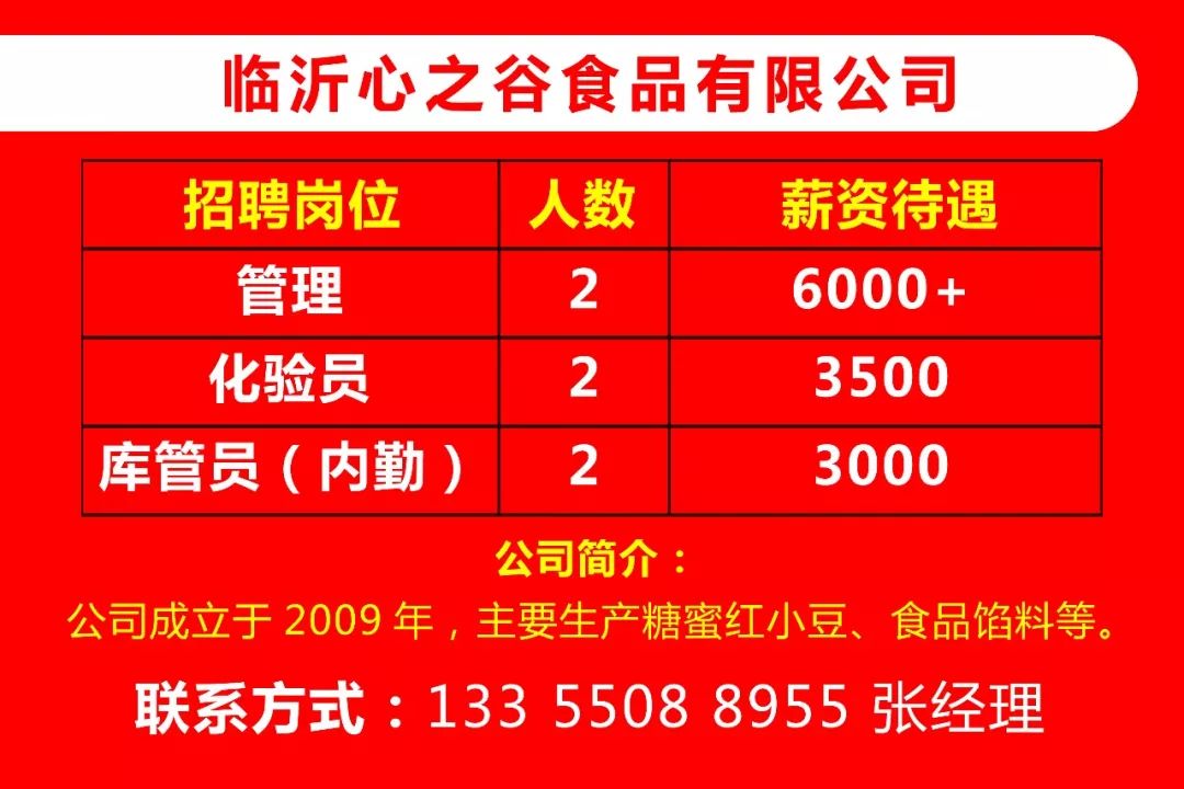 沂水最新招聘信息全面汇总